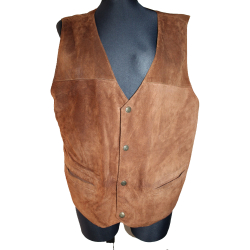 KAMIZELKA SKÓRA rozm. L